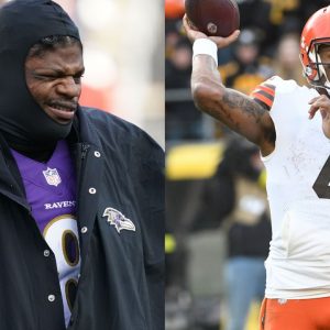 Lamar Jackson and Deshaun Watson