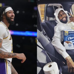 To Amp Fans Up Ahead of Matchup vs Anthony Davis and the Lakers, Patrick Beverley... Promotes Toilet Paper?!
