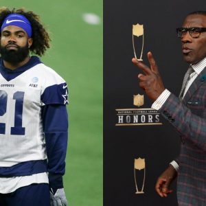 “Meteoric Rise, Precipitous Fall,” HOFer Shannon Sharpe Reacts to 3X Pro Bowl RB Ezekiel Elliot’s Release