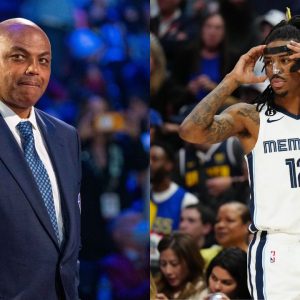 "I Applaud the Grizzlies": Charles Barkley Praises Memphis For Suspending Ja Morant Despite Adam Silver's Delay