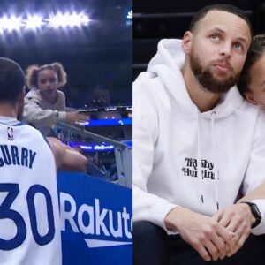 WATCH: Stephen Curry Shares an Incredibly Cute Moment With 10-Year-Old Daughter Riley Curry After Win Over Sixers