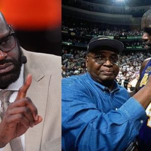 7ft 1" Shaquille O'Neal justified his father Philip Harrison's public thrashings by quoting his own faults as a kid.