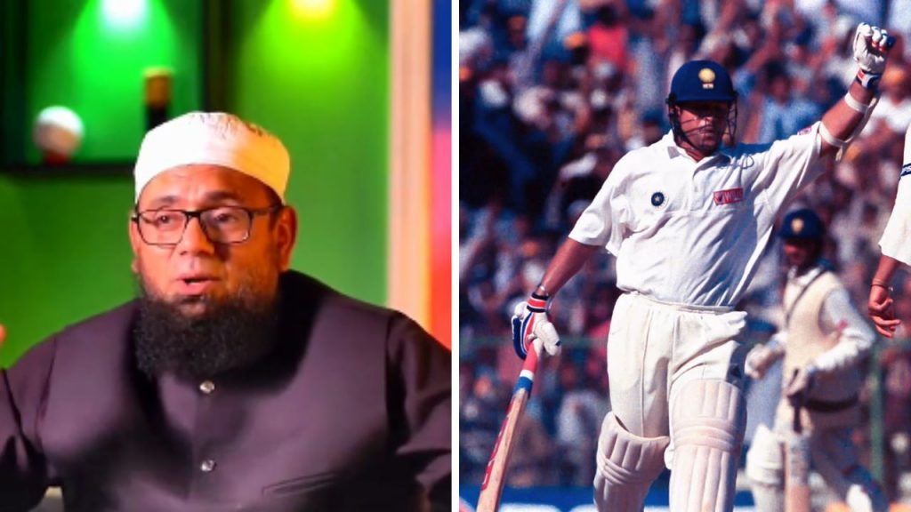 "Usne meri dhulaayi shuru kar di": This is how Saqlain Mushtaq expressed awe of Sachin Tendulkar's Test century vs Pakistan in 1999