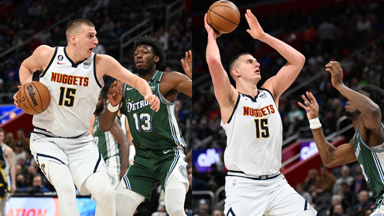 WATCH: MVP Frontrunner Nikola Jokic Spins James Wiseman Around the World