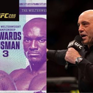 UFC 286 Joe Rogan Kamaru Usman Leon Edwards