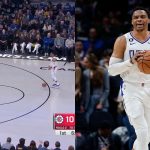 WATCH: Warriors 'Disrespect' Russell Westbrook, Leave Him Alone on 3-Point Line