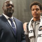 Shaquille O'Neal is used to posterizing his opponents but no one imagined him being posterized by his 16-year-old son Shareef O'Neal.