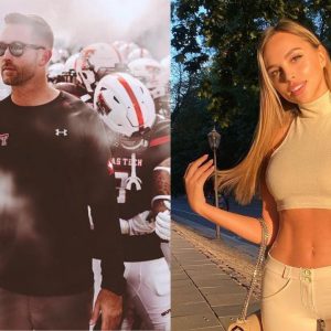 Kliff Kingsbury and Veronica Bielik