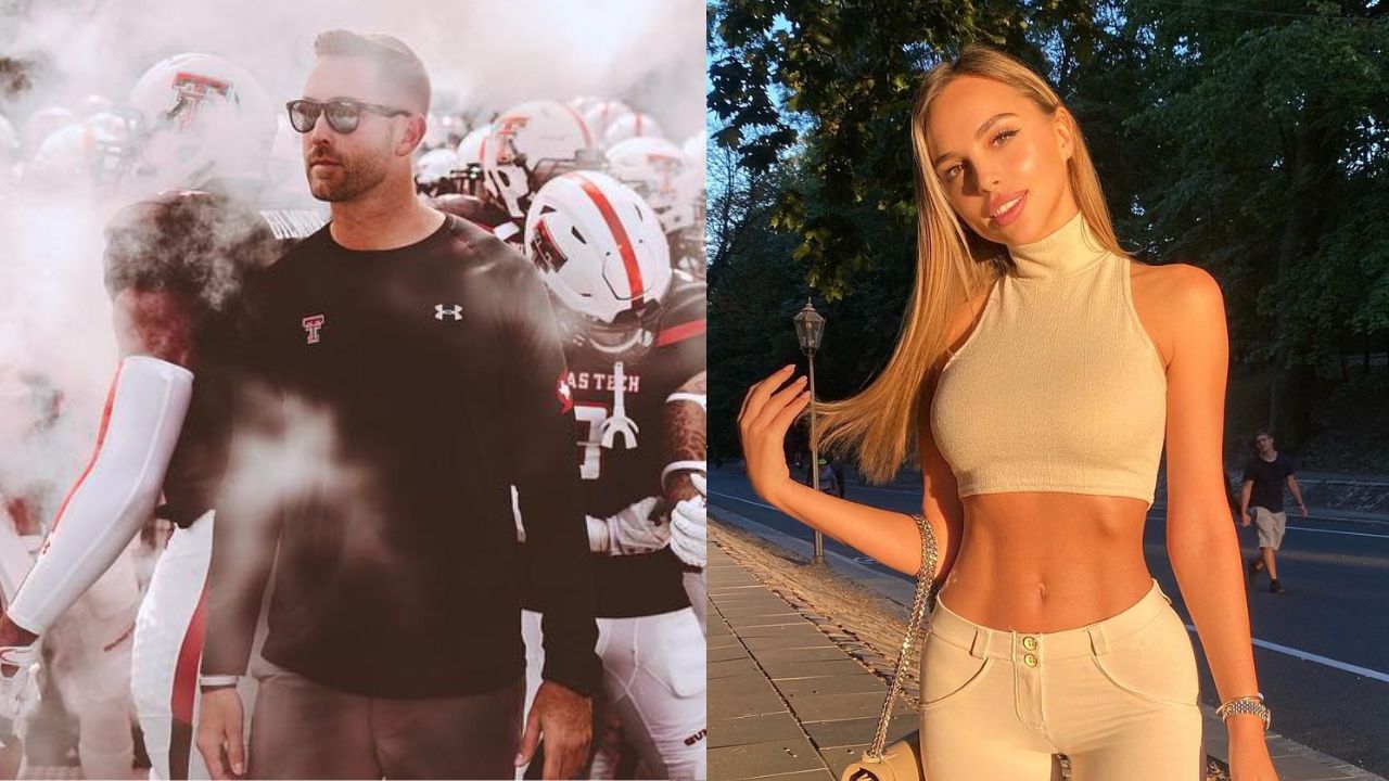 Kliff Kingsbury and Veronica Bielik