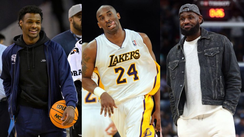 Amidst LeBron James’ Dallas Trade Rumors, Son Bronny James Shares Kobe Bryant Highlights on IG