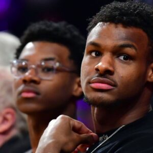 Worth $7.2 Million, Bronny James Refuses To Wear Adidas At McDonald's All American Practice Due To Nike NIL Deal