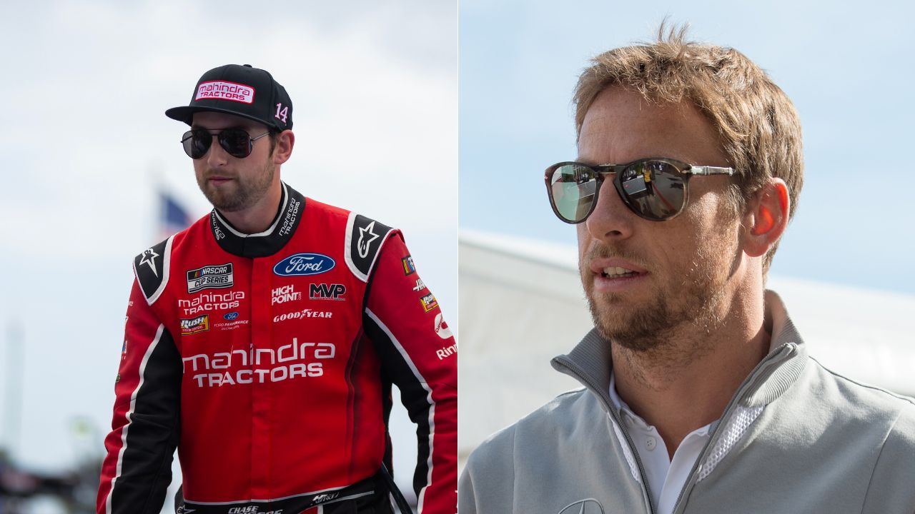 Racing F1 Champions Kimi Raikkonen and Jenson Button a Dream Come True for NASCAR Starlet Chase Briscoe