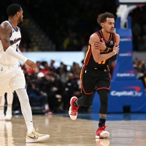WATCH: Trae Young Silences Washington Crowd With a Dagger Over Wizards