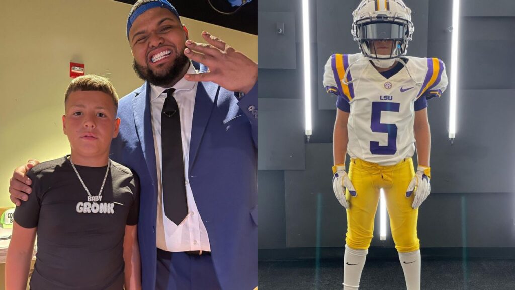 9-year-old footballing sensation Baby Gronk joins hands with rapper Druski for a video & it's already ruling the internet