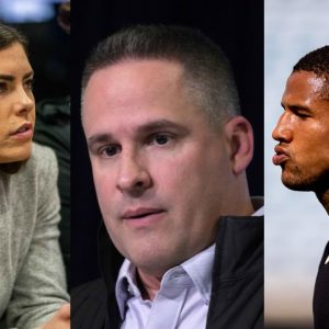 Josh McDaniels' inability to keep a secret may just be keeping Darren Waller and his wife Kelsey Plum far apart