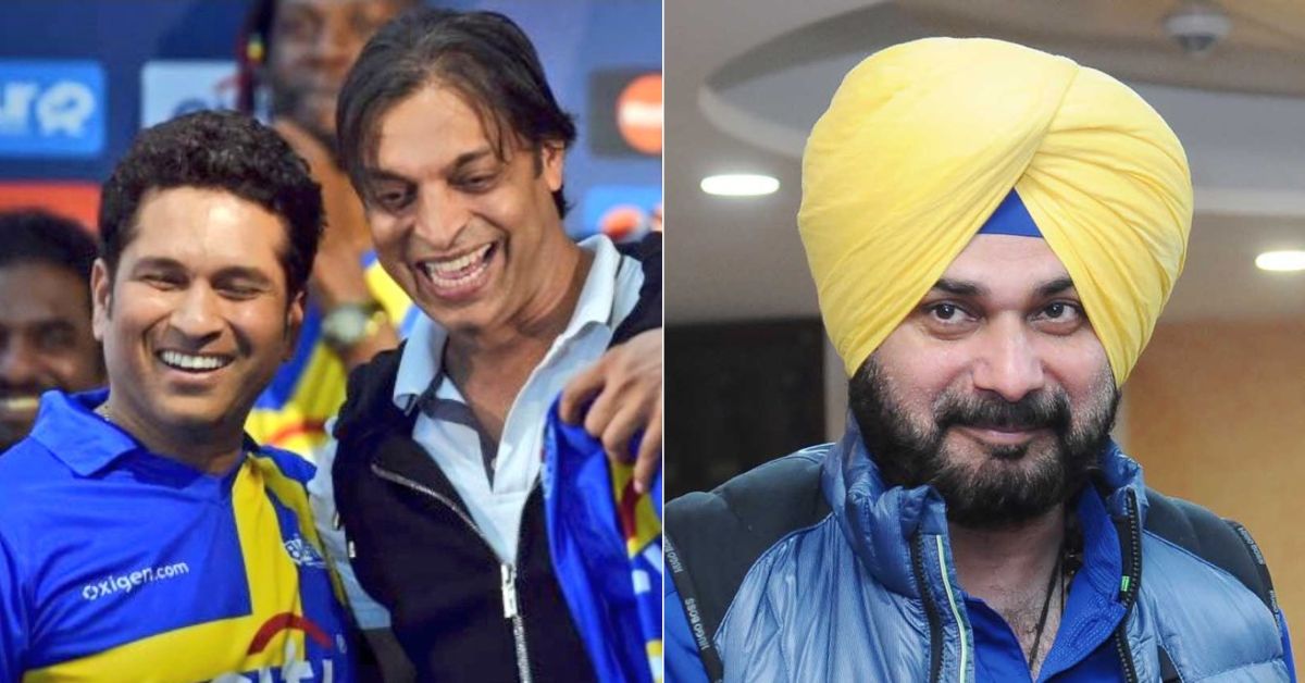 "Tendulkar has derailed the Rawalpindi Express": Shoaib Akhtar was once slammed by Navjot Singh Sidhu for his claim that Sachin Tendulkar fears him