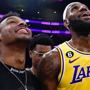 "Bronny James Definitely Better Than Some NBA Players": LeBron James Makes Startling Claim About Eldest Son After Watching Tonight's Games