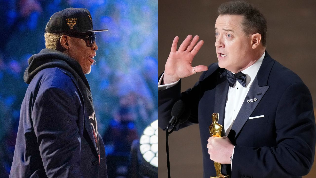 Having Spent $10,000 on his Wedding Dress, Dennis Rodman was Once Ridiculed by Oscar Winner Brendan Fraser