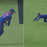 "Gill takes a beauty": Gujarat Titans cheer for Shubman Gill as he grabs outstanding catches at first slip in Mumbai ODI