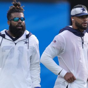 "I'm Hurt" : Dak Prescott Holds Back Tears While Reflecting on Close Friend Ezekiel Elliott's Release From Cowboys