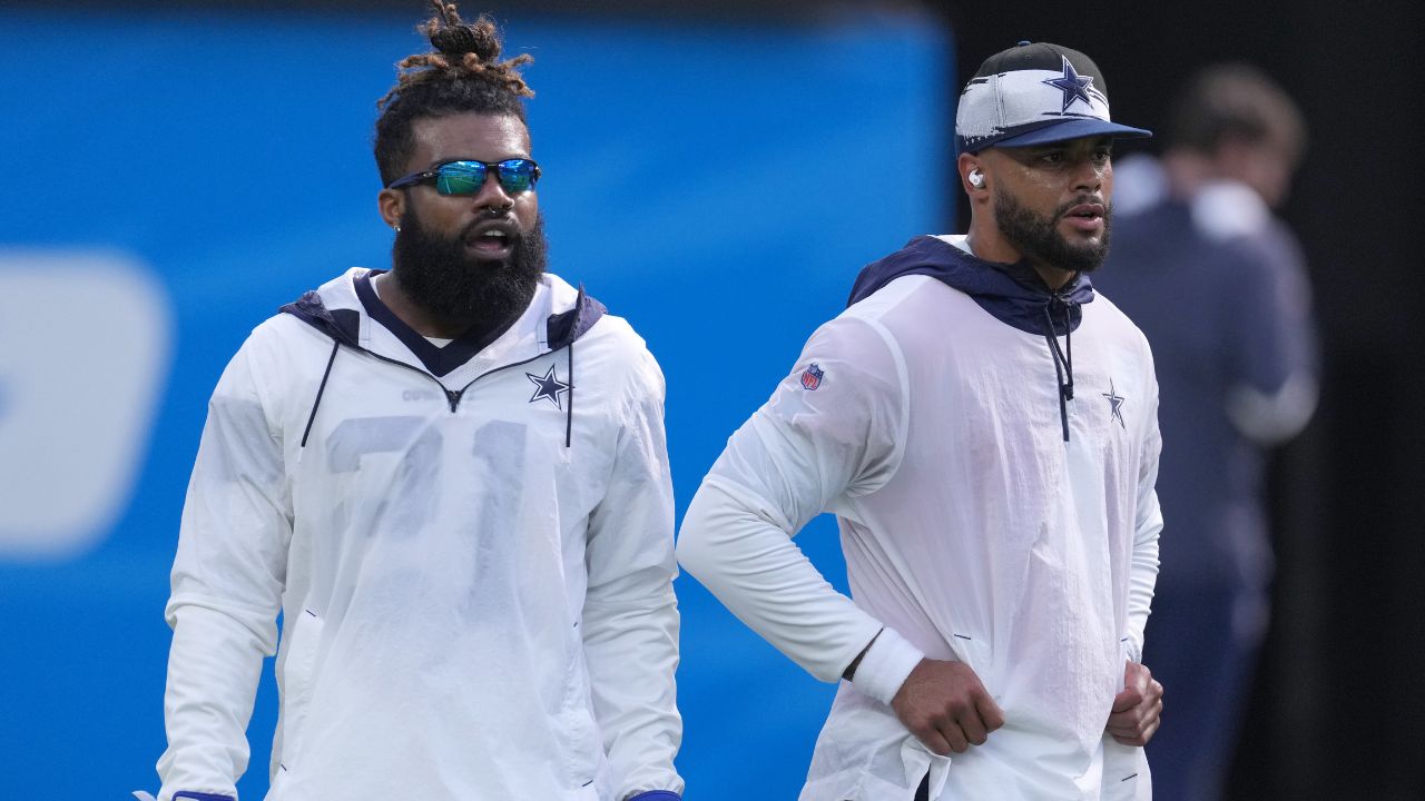 "I'm Hurt" : Dak Prescott Holds Back Tears While Reflecting on Close Friend Ezekiel Elliott's Release From Cowboys