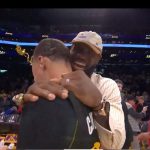 WATCH: LeBron James Hits up Stephen Curry After the Latter's Return as Lakers Get Crucial Win