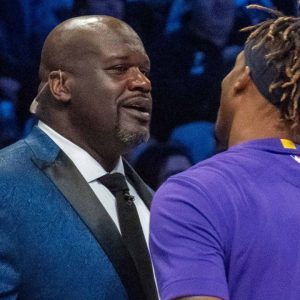 Usually a vocal Dwight Howard critic, Shaquille O'Neal broke tradition to praise the former Magic big man's 3-pt shooting.