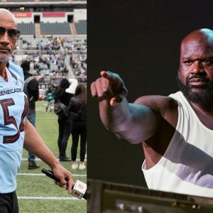 The Rock Shaquille O'Neal