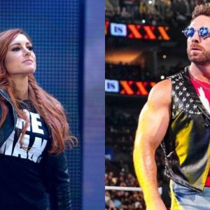 LA Knight Becky Lynch