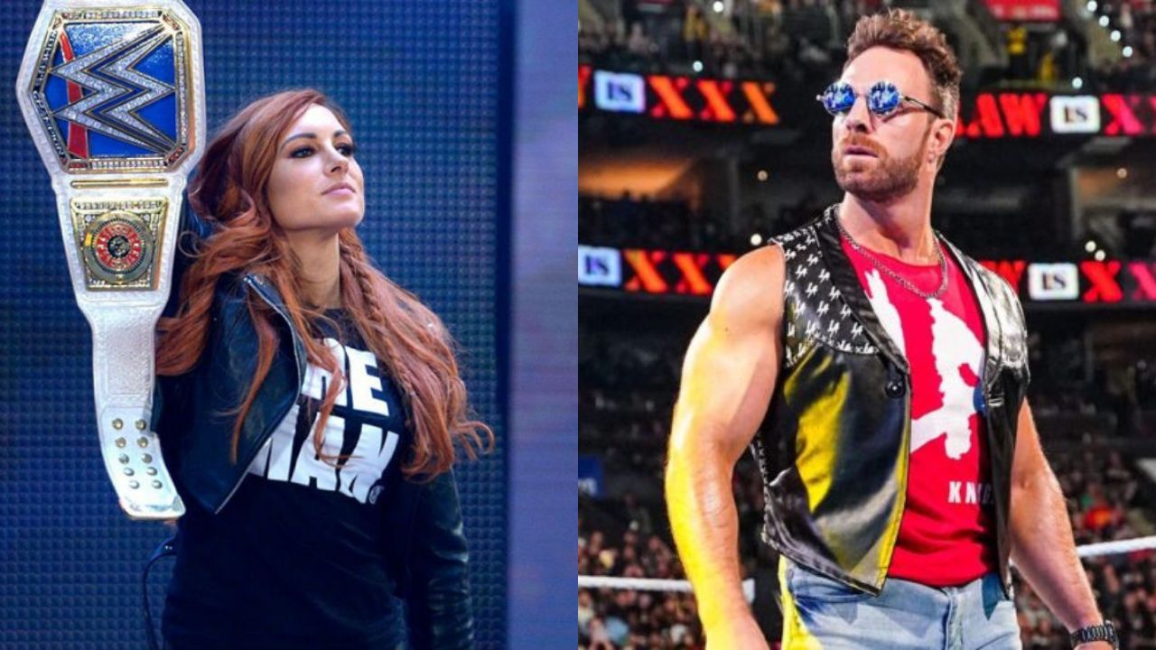 LA Knight Becky Lynch