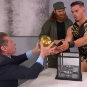 Vince McMahon golden egg