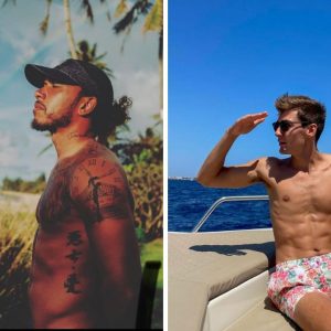 38-Year-Old Lewis Hamilton Challenged to Take His Shirt off by George Russell as F1 Fans Sit Back and Enjoy