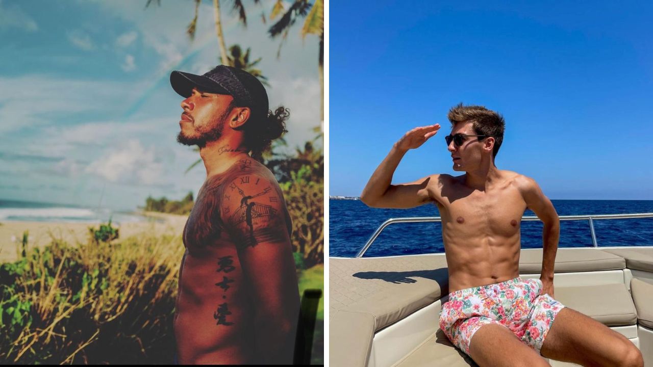 38-Year-Old Lewis Hamilton Challenged to Take His Shirt off by George Russell as F1 Fans Sit Back and Enjoy