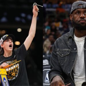 $1 billion worth LeBron James daps up March Madness star Caitlin Clark on Twitter Following Comparisons to Stephen Curry