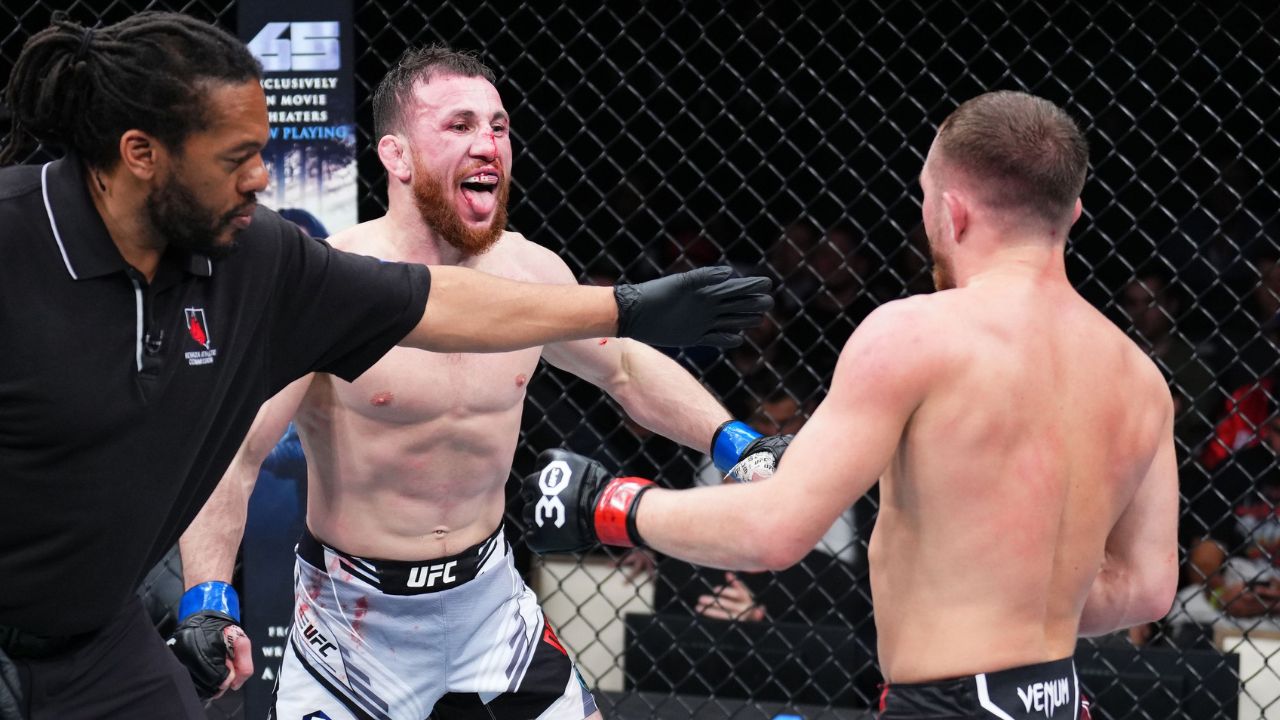 UFC results last night