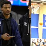 WATCH: Bronny James Embarrasses Himself Despite Hyping Up the Crowd For Insane Dunk