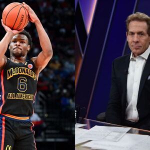 Bronny James Gets Praise From Skip Bayless For McDonald’s All-American Heroics at The Expense of LeBron James: “A Purer & Better Shooter Than His Dad”