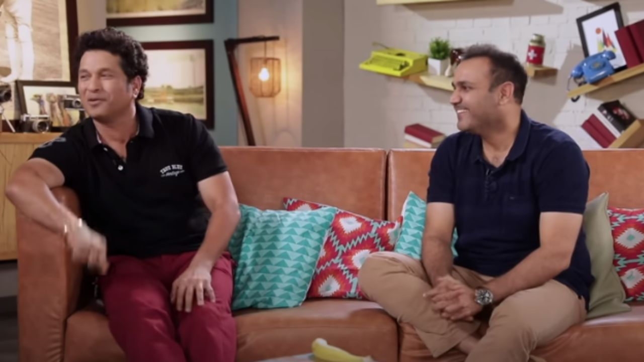 "Viru dressing room me bak-bak karta rehta tha": This is how Sachin Tendulkar used to put a leash on Virender Sehwag's chit-chattering habit