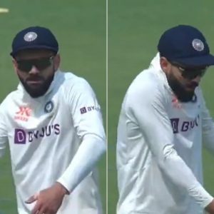 WATCH: Virat Kohli dance video from Day 1 of Indore Test goes viral