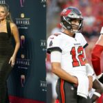 Gorgeous Camille Kostek Calls Her Beau Gronk & His Pal Tom Brady “Bad Boys” & the NFL Legends Are Loving It