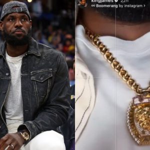 "The Kid From Akron": LeBron James New Gold and Diamond Chain for NBA Scoring Title is a Work of Art 
