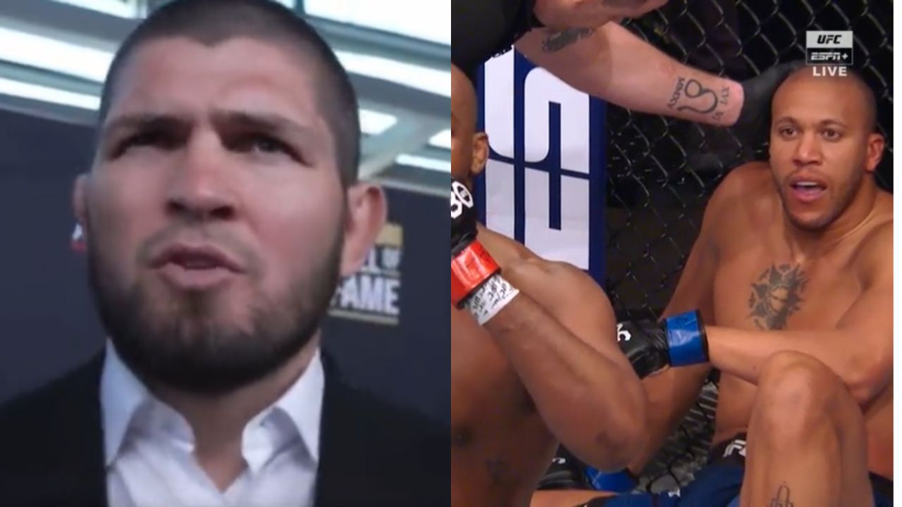Khabib Nurmagomedov Ciryl Gane
