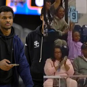 LeBron James' Daughter Zhuri Hilariously Disagrees with Father's 10 Score For Bronny's McDonald's All American Dunk