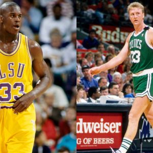 "18 y/o Shaquille O'Neal Is The Best Player In The World": Larry Bird Once Snubbed Michael Jordan For LSU Superstar