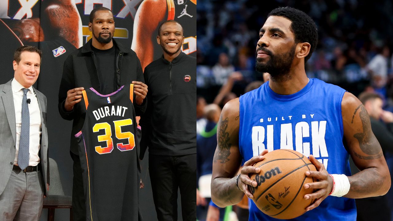 “Kyrie Irving And I Haven’t Had A Conversation Yet”: Kevin Durant Reveals He’s ‘Disappointed’ He Couldn’t Finish Nets Season