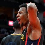 Bronny James Succumbs to Projected 2024 #1 Overall Pick DJ Wagner in Spectacular Fashion in McDonald's All-American Game