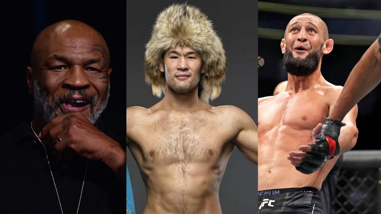 Shavkat Rakhmonov Khamzat Chimaev