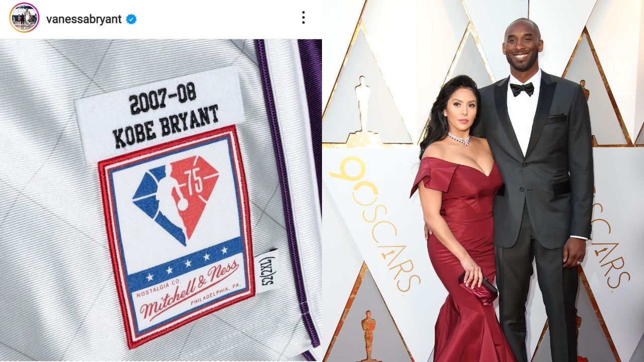 Kobe Bryant's $325 Special Edition Jerseys Sell Out Immediately After Vanessa Bryant Posted it on Instagram