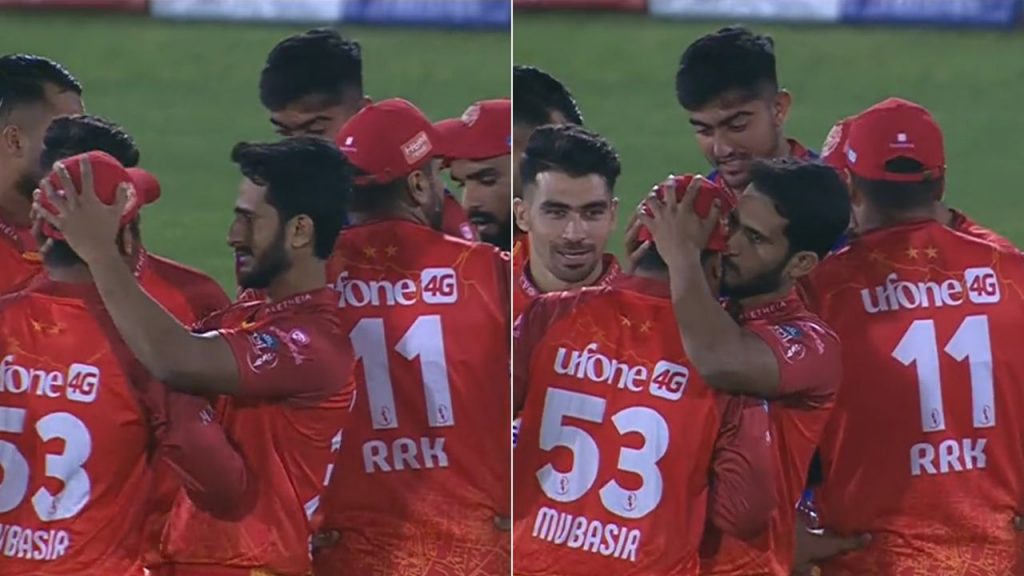 VIDEO: Hasan Ali kisses Mubasir Khan for grabbing breathtaking catch to dismiss Sarfaraz Ahmed in PSL 8