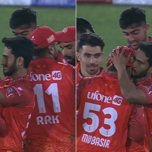 VIDEO: Hasan Ali kisses Mubasir Khan for grabbing breathtaking catch to dismiss Sarfaraz Ahmed in PSL 8